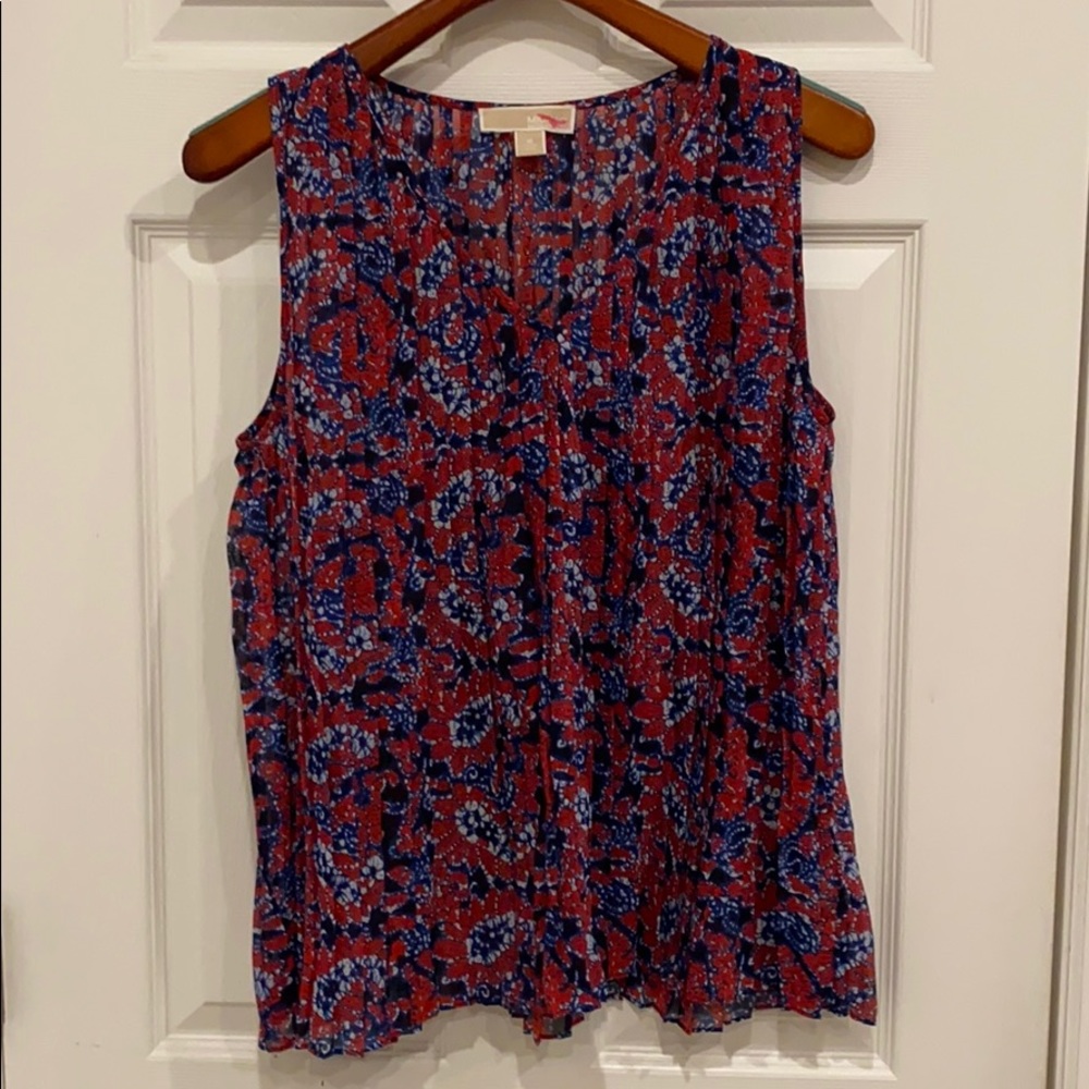 Michael Kors Pleated Top
